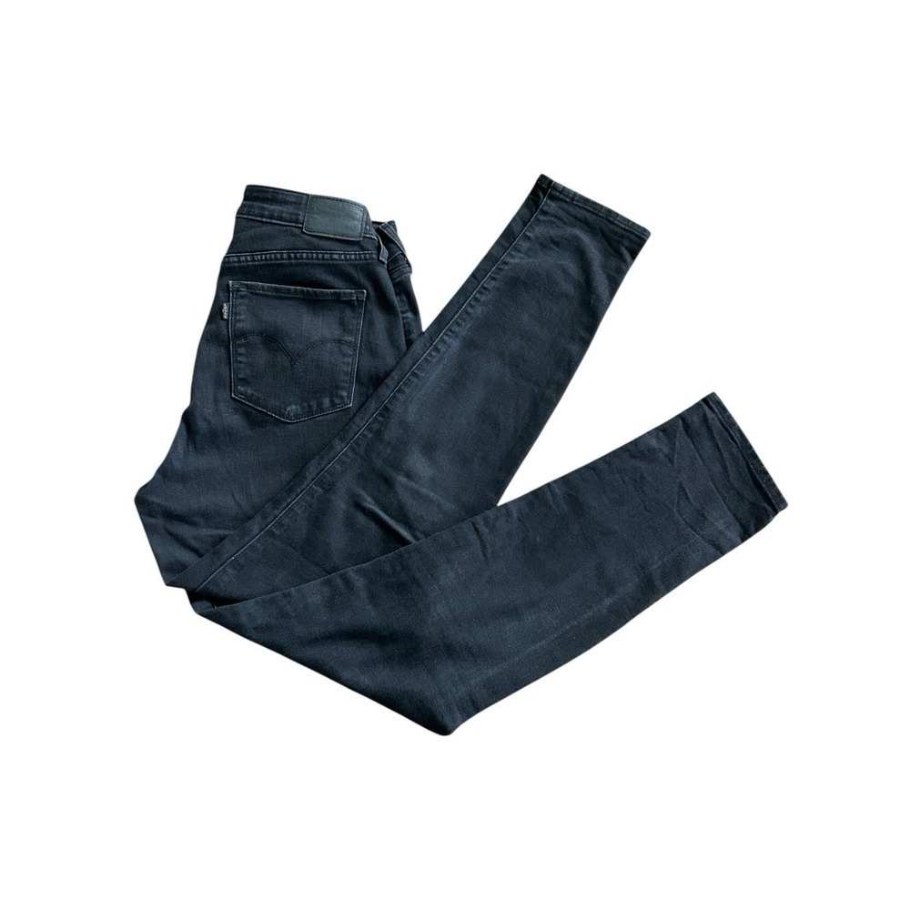 Levi's 721 High Rise Skinny Black Jeans Women's Size 31